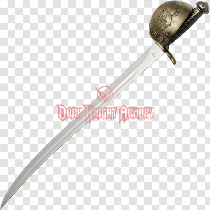 Cutlass Knife Sword Piracy Scabbard - Clothing Accessories - Pirate Transparent PNG