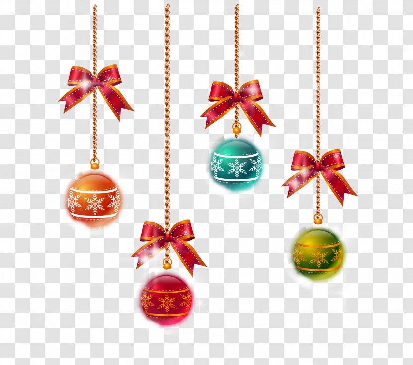 Santa Claus Christmas Card Greeting - Lights - Balls Transparent PNG