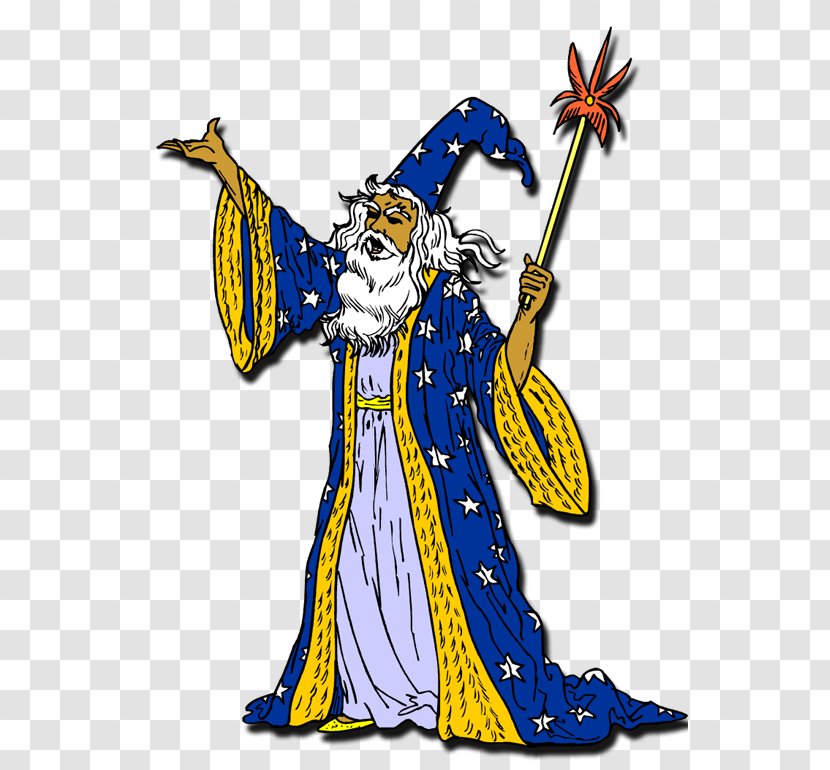 Magicka Merlin Robe Magician The Way Of Wizard - Costume Transparent PNG