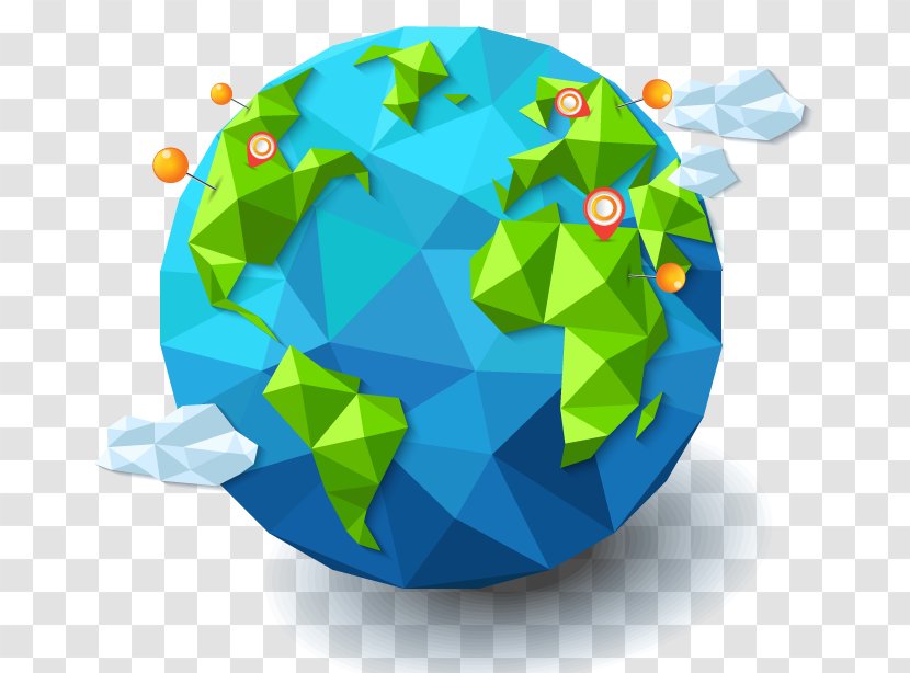 Flat Earth Society Polygon Transparent PNG