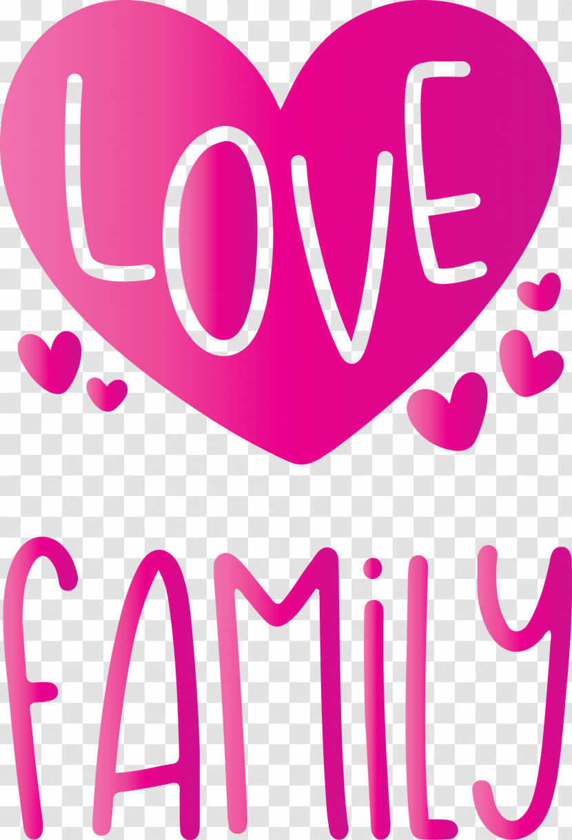 Family Day I Love Family Transparent PNG