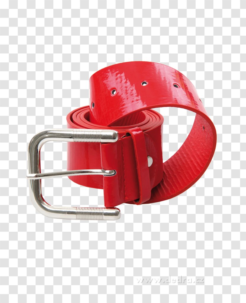 Belt Buckles Length Clothing - Red Transparent PNG