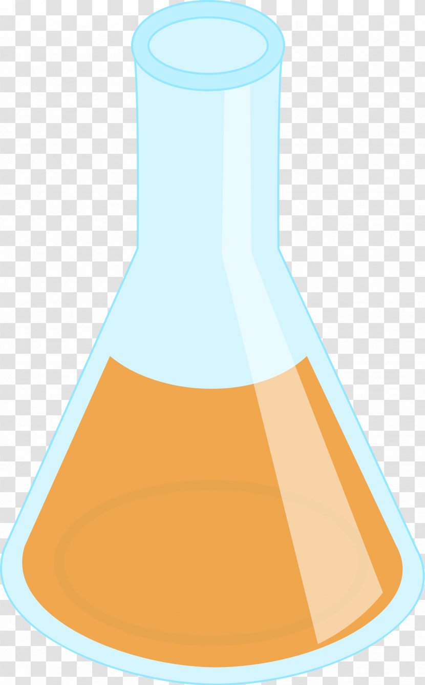 Erlenmeyer Flask Laboratory Flasks Beaker Clip Art - Cone - Liquid Transparent PNG
