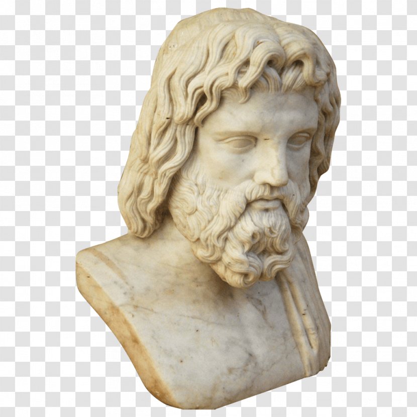 Statue Of Zeus At Olympia - Figurine - Philosopher Transparent PNG