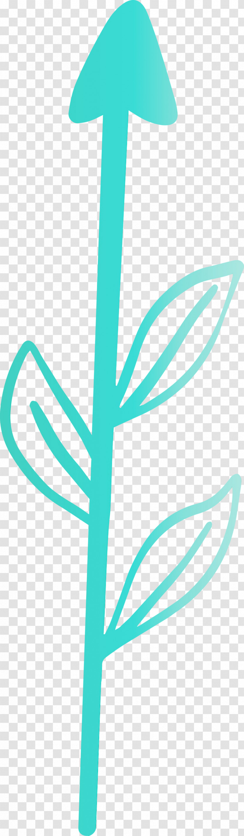 Turquoise Teal Line Logo Transparent PNG