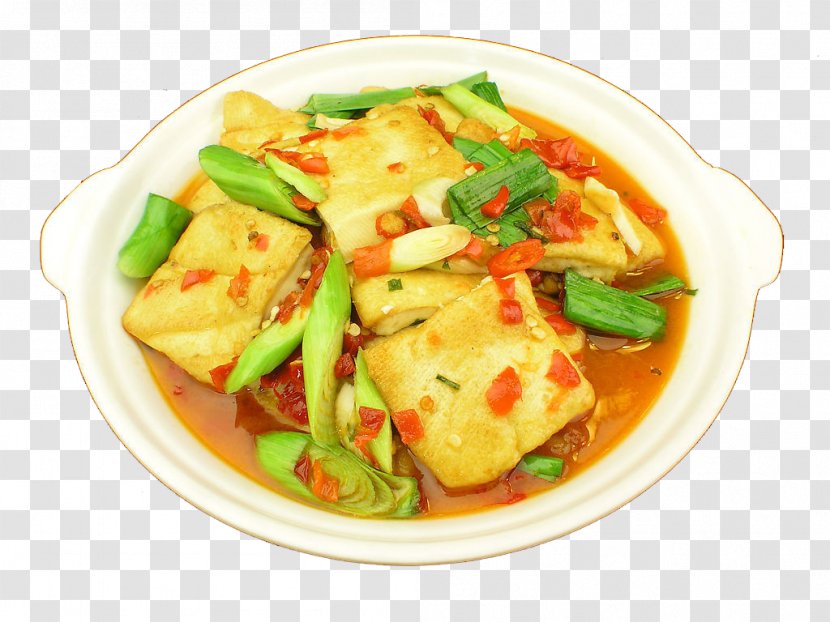 Mapo Doufu Tofu Cooking Frying Soybean - Curry - Chop Pepper Fried Transparent PNG
