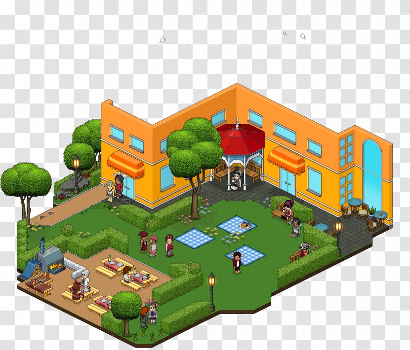 Habbo There Game Coffee Second Life - Outdoor Play Equipment - Background Transparent PNG