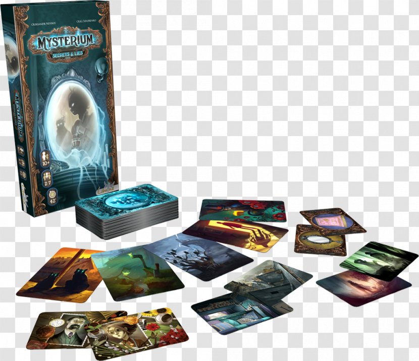 Asmodee Libellud Mysterium: Hidden Signs Expansion Board Game - Plastic - Dice Transparent PNG