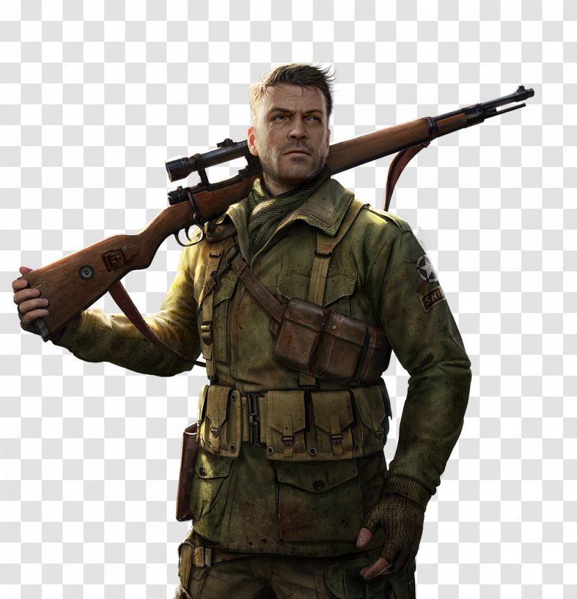 Sniper Elite 4 III PlayStation Video Game - Cartoon Transparent PNG