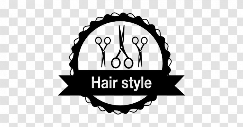 Hairdresser Hairstyle Beauty Parlour Barber Scissors - Black Transparent PNG