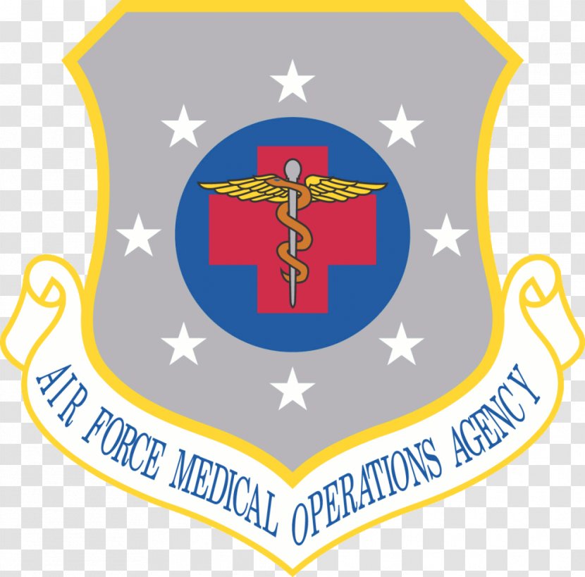 United States Air Force Medical Operations Agency 3d Support Group - Crest Transparent PNG