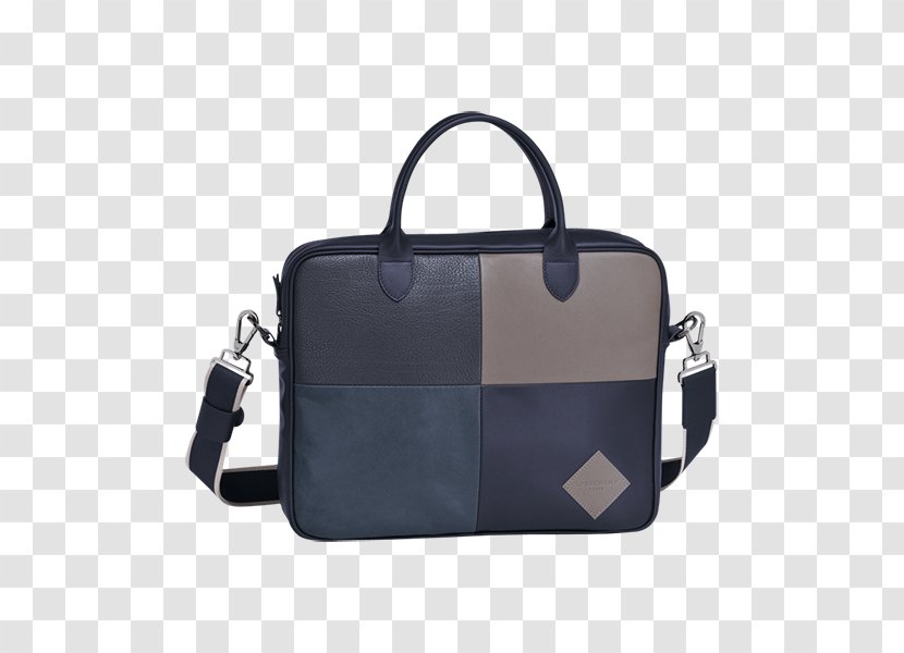Longchamp Briefcase Bag Navy Blue Transparent PNG