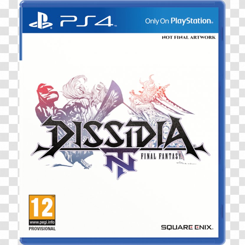 Dissidia Final Fantasy NT PlayStation 4 - Logo - Text Transparent PNG