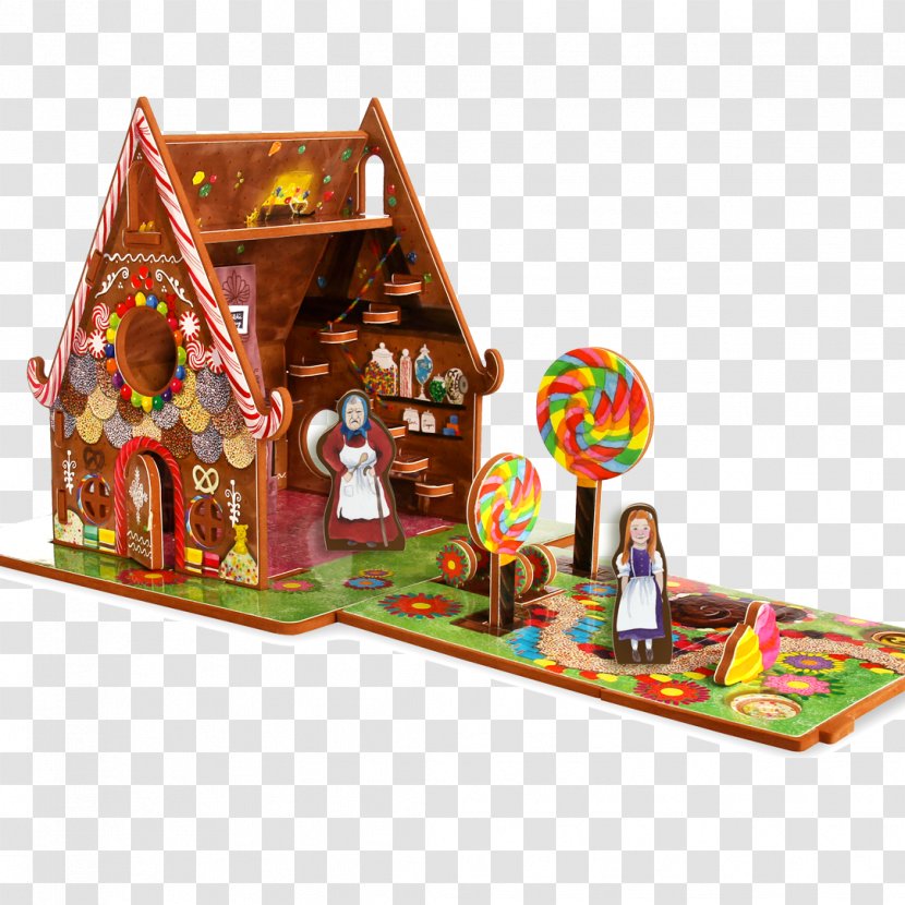 Hansel And Gretel Gingerbread House Toy Dollhouse Game - Witchcraft Transparent PNG