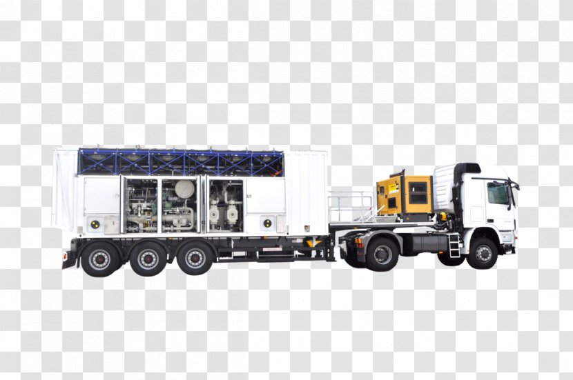 Truck Gas Motor Vehicle Compressor LMF - Trailer - Compression Station Natural Transparent PNG