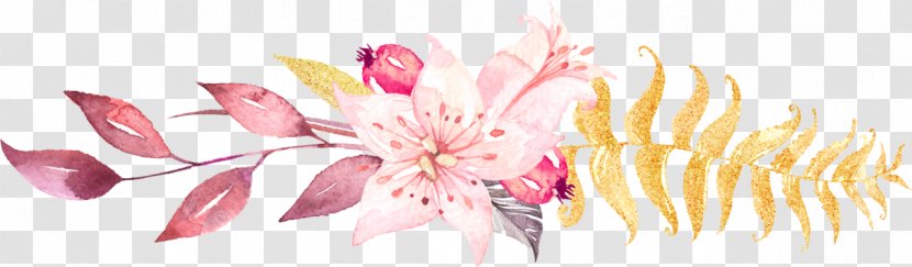 Death Funeral Director Wedding Hearse - Marriage - Watercolor Flowers Transparent PNG