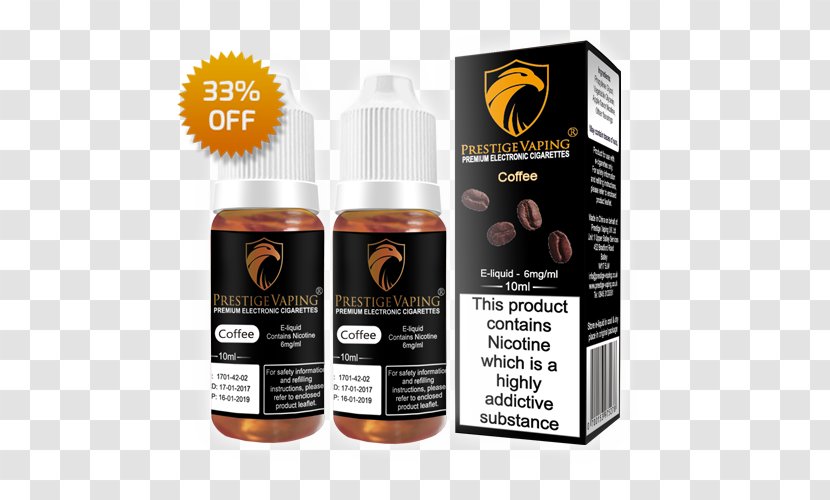 Electronic Cigarette Aerosol And Liquid Flavor Tobacco Smoking - Coffee Transparent PNG
