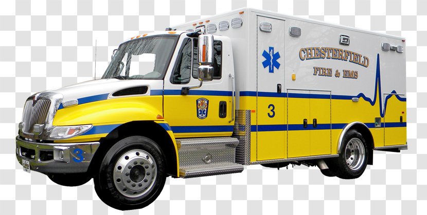 Fire Engine Department Car Emergency International TerraStar - Heavy Rescue Vehicle - Ambulance Interior Transparent PNG
