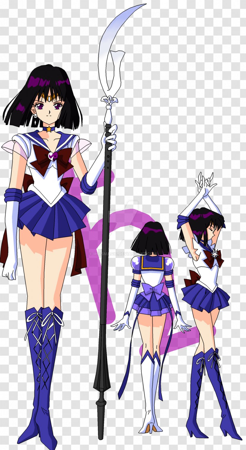 Sailor Saturn Moon Chibiusa Neptune Mercury - Tree Transparent PNG