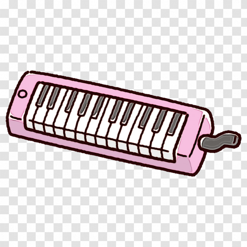 Melodica Technology Keyboard Musical Instrument Transparent PNG