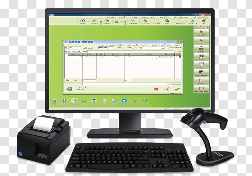 Computer Software Monitors Shop Accounting Afacere - Warehouse - Negar Transparent PNG