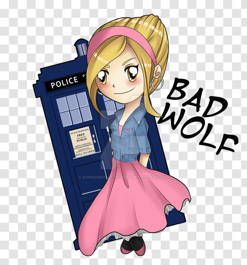Tenth Doctor TARDIS Drawing - Cartoon - Rose Tyler Transparent PNG