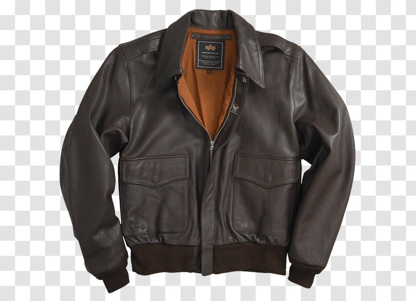 A-2 Jacket Flight Leather - Sport Coat Transparent PNG