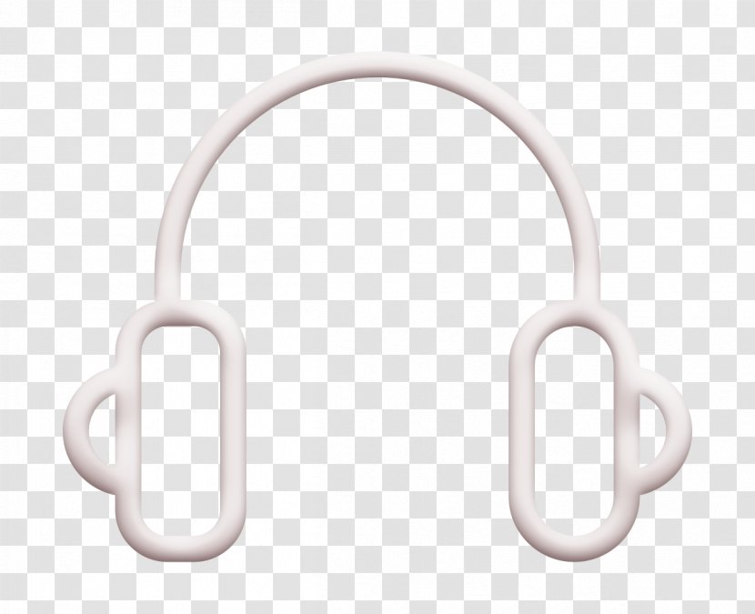 Headset Icon Sound Streamline - Metal Symbol Transparent PNG
