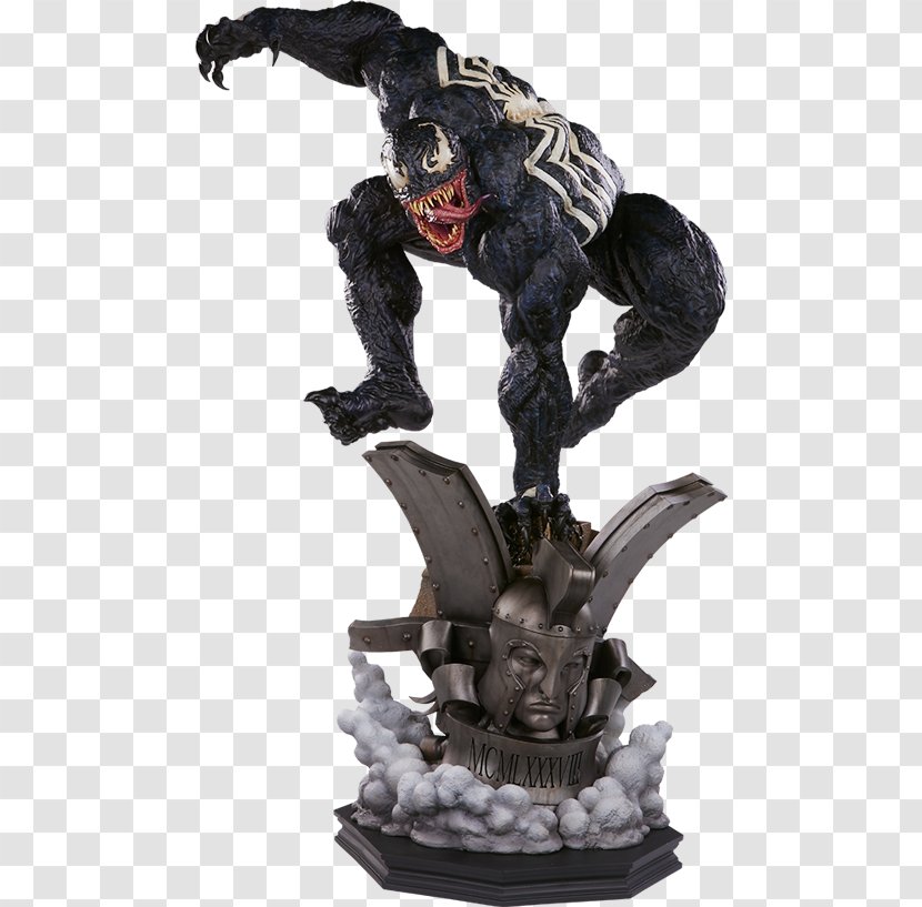 Venom Spider-Man Ego The Living Planet Sideshow Collectibles Statue - Sculpture - Marvel Transparent PNG