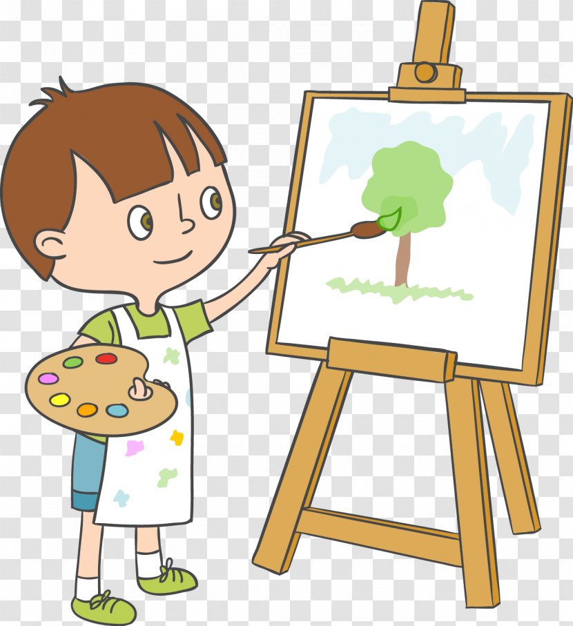 Watercolor Painting Cartoon Illustration - Children Transparent PNG