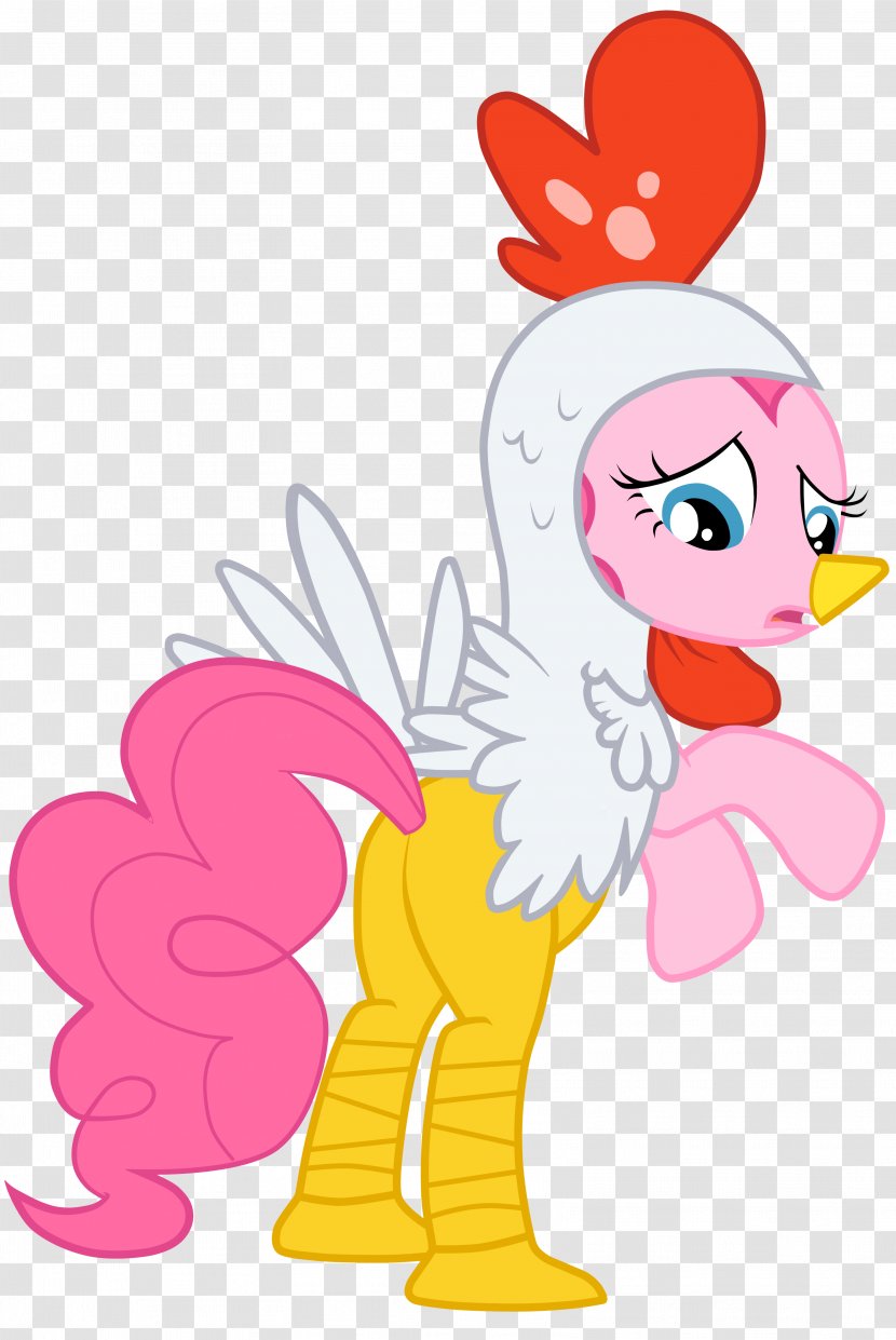 Pony Pinkie Pie Twilight Sparkle Chicken Luna Eclipsed - Watercolor Transparent PNG