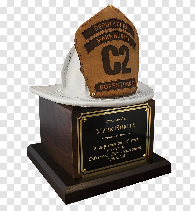 Trophy Firefighter's Helmet Product Award - Leather Transparent PNG