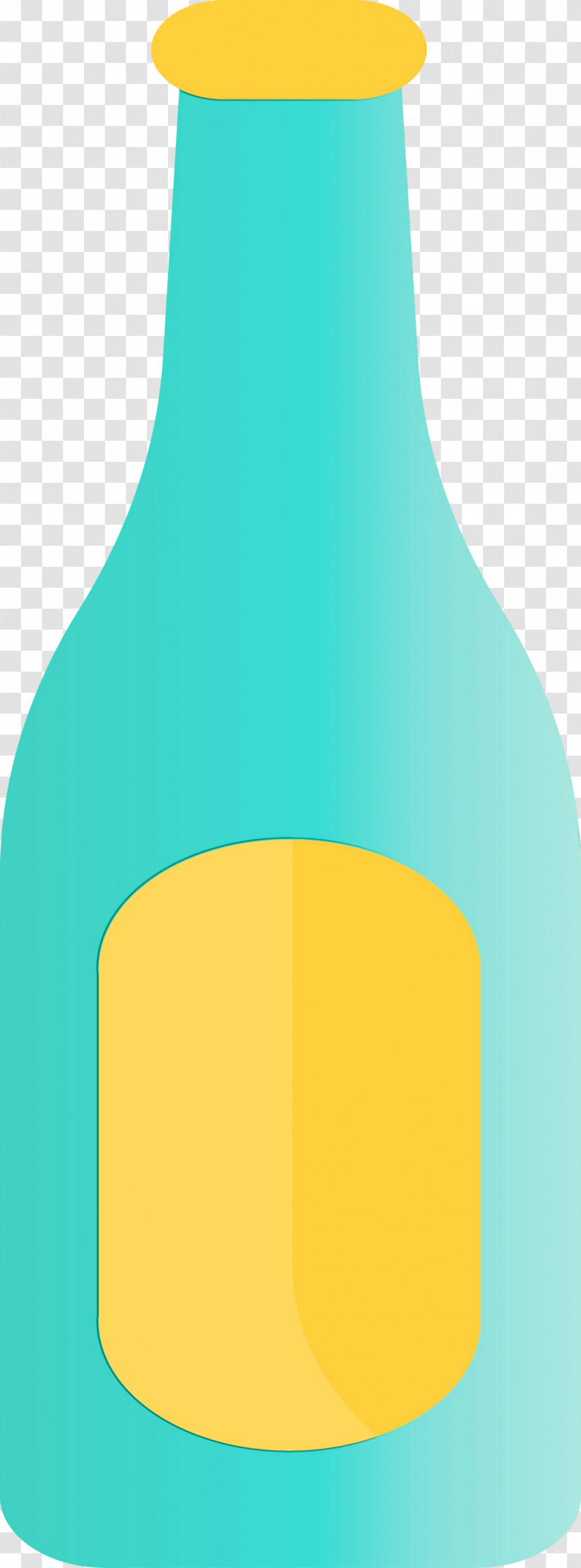Bottle Angle Line Yellow Font Transparent PNG