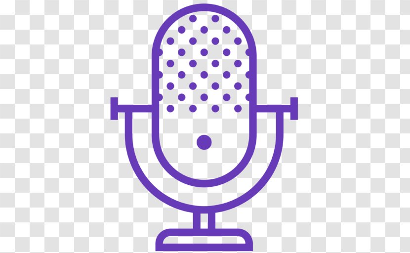 Microphone Sound Recording And Reproduction - Purple Transparent PNG