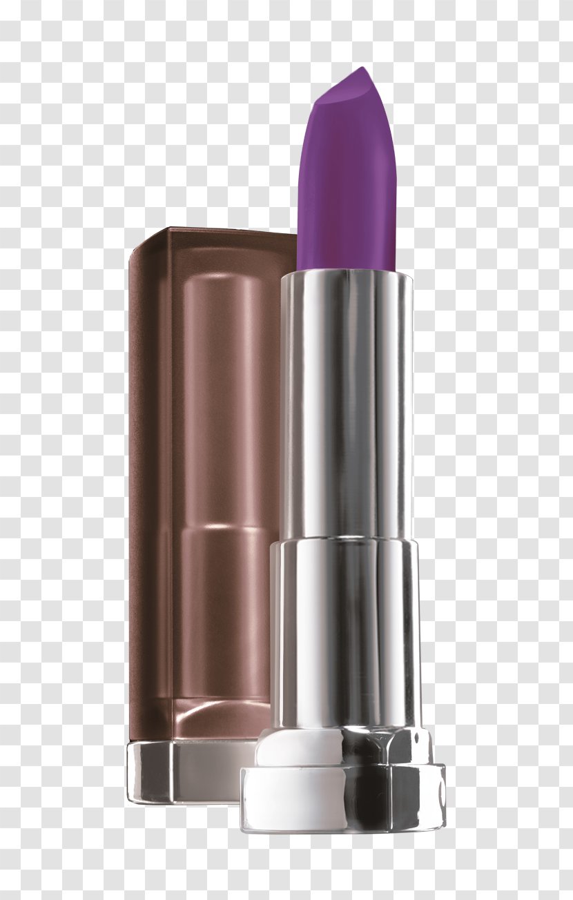Maybelline Color Sensational Creamy Mattes Lip Lipstick Tints And Shades - Cosmetics Transparent PNG