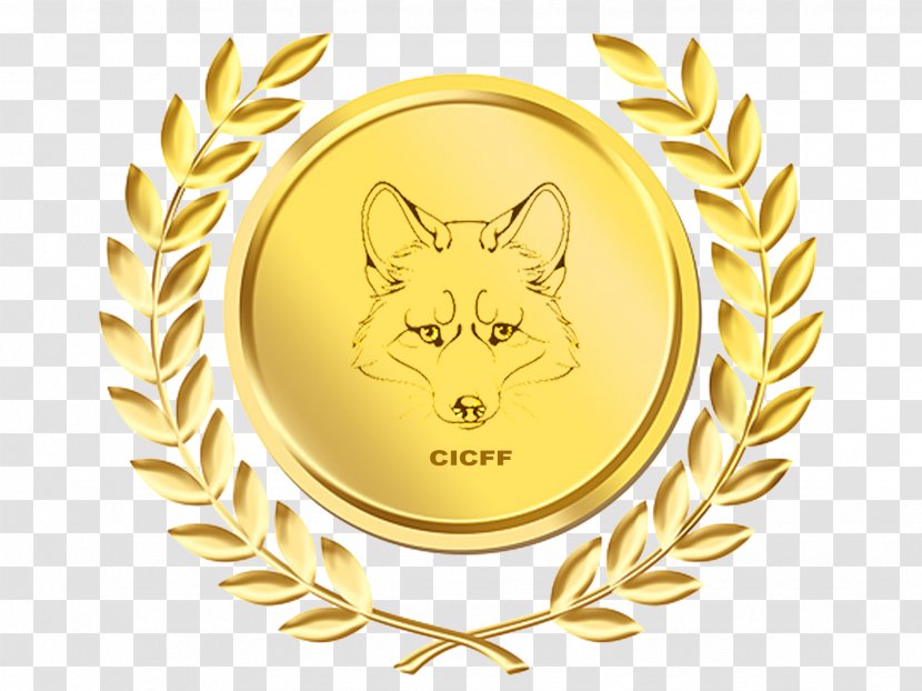 Gold Medal Laurel Wreath Clip Art - Award Transparent PNG