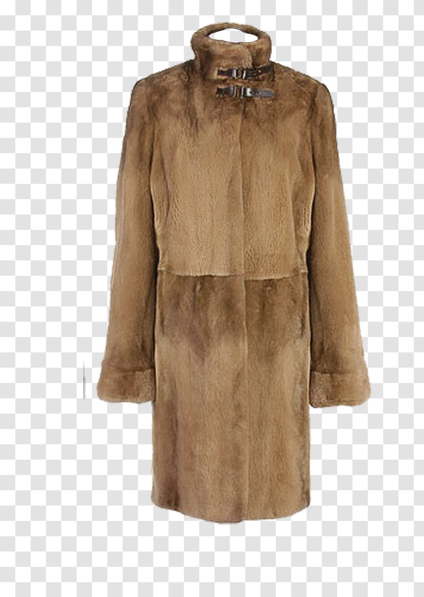 Karakul Sheep Fur Clothing American Mink - Jacket - Ms. Warm Sweater Coat Transparent PNG