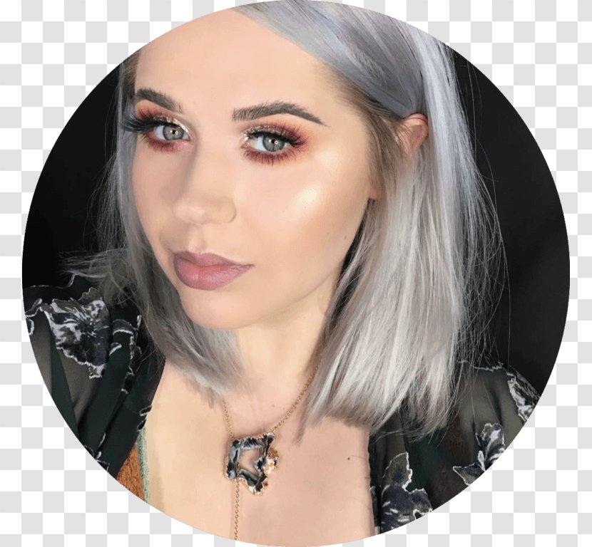 Eyebrow Hair Coloring Makeover Black Eyelash - Beauty Transparent PNG