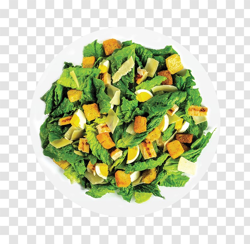 Caesar Salad Vegetarian Cuisine Saladworks Leaf Vegetable - Spinach Transparent PNG