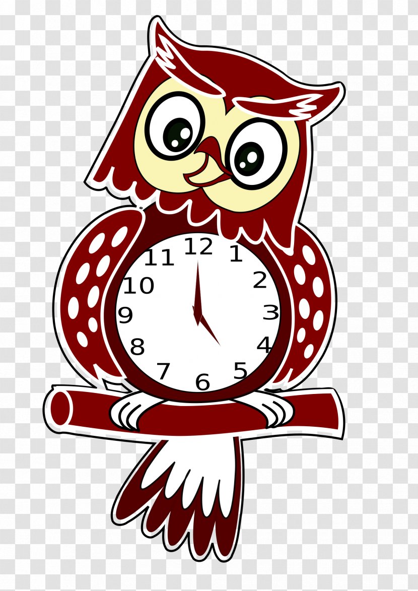 Alarm Clocks Clip Art - Bird Of Prey - Clock Transparent PNG