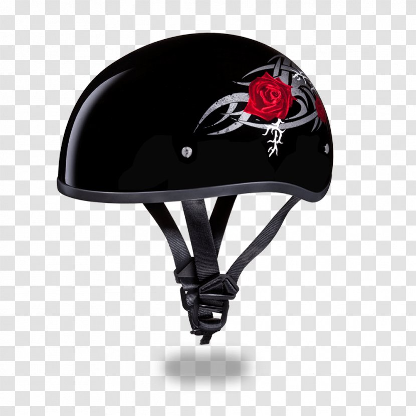Motorcycle Helmets Harley-Davidson Cruiser - Custom - Black And Red Transparent PNG