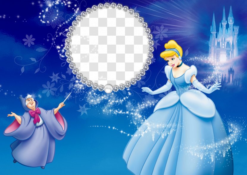 Princess Cinderella Picture Frames Fairy Godmother Child Disney - Cartoon Transparent PNG