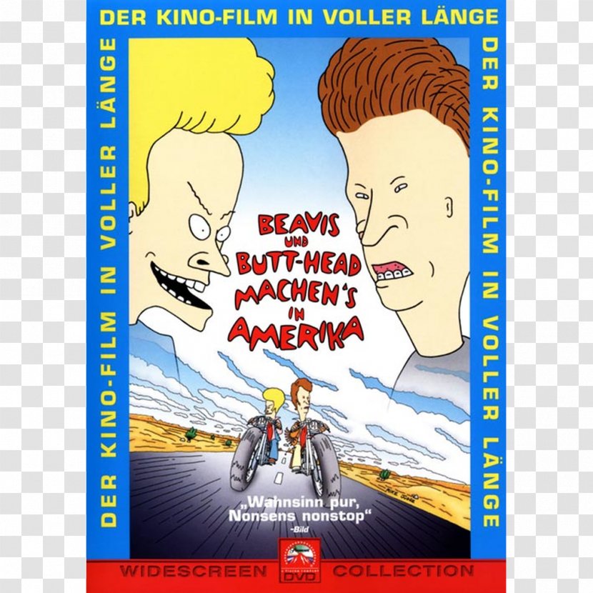 Beavis Butt-head Paramount Pictures Film Television - And Butthead Transparent PNG