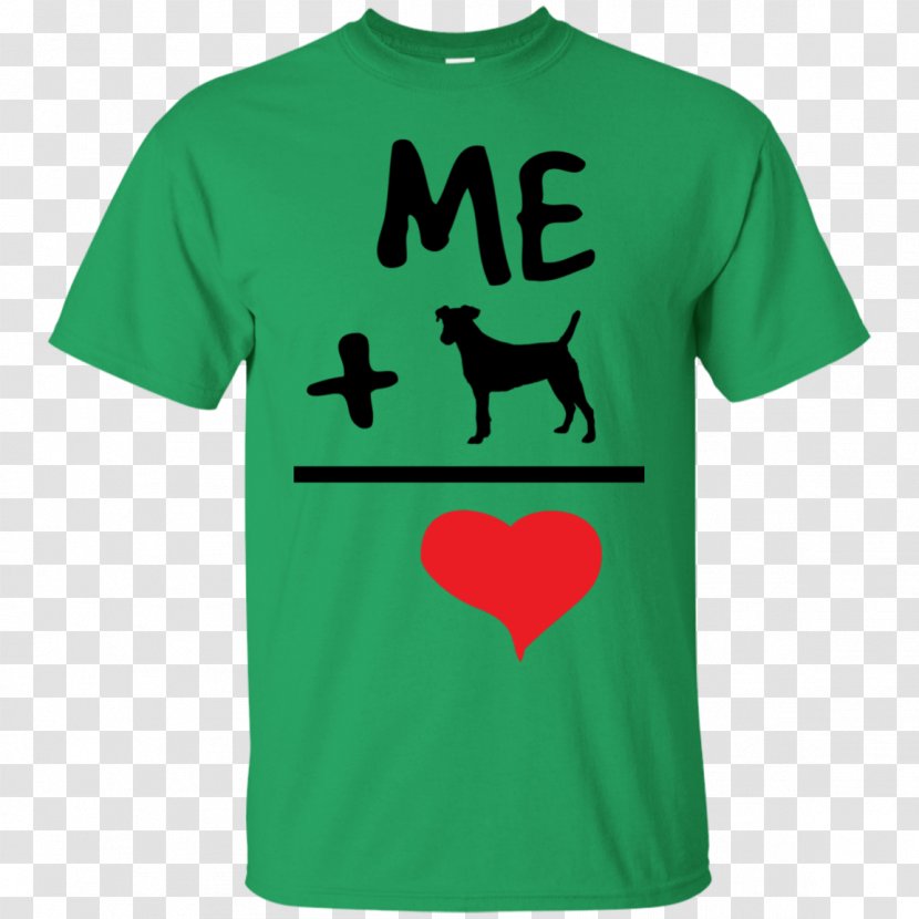 Dachshund T-shirt Pug Clothing Printing - Green - Lovely Dog Transparent PNG