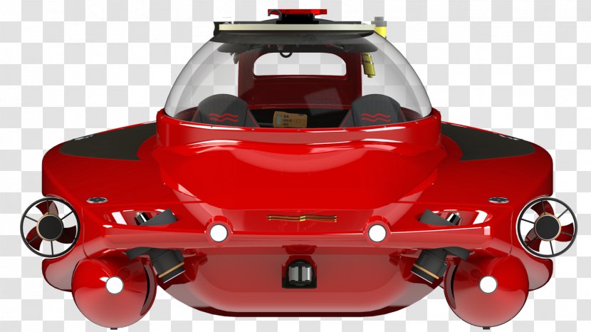 U-Boat Worx Hewlett-Packard Netherlands Submersible Personal Submarine - Red Transparent PNG