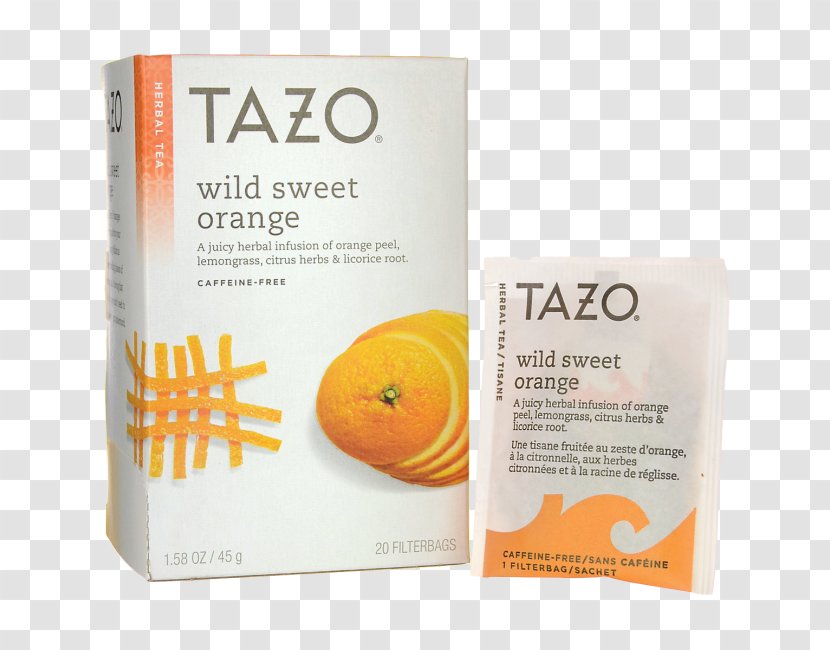 Herbal Tea Tazo Orange Infusion - Skin Care Transparent PNG