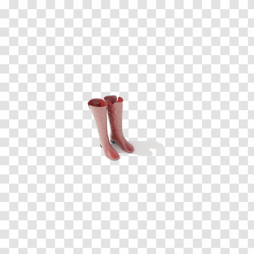 Flooring Pattern - Red - 3D Boots Transparent PNG