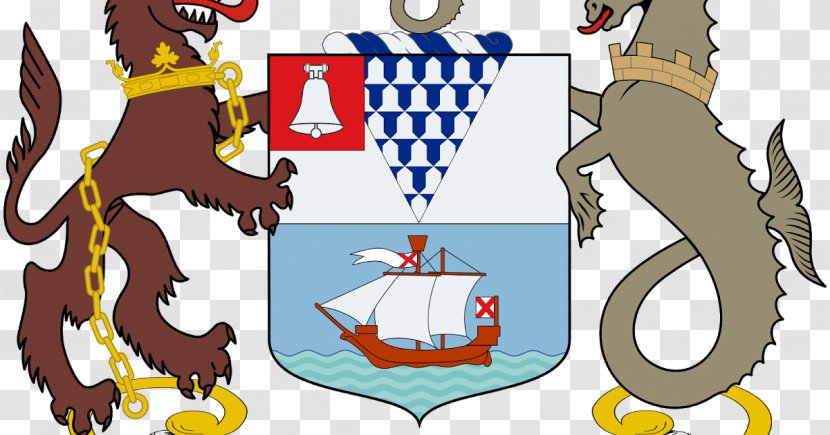 Belfast–Bangor Line River Farset Coat Of Arms Flag - Cartoon Transparent PNG