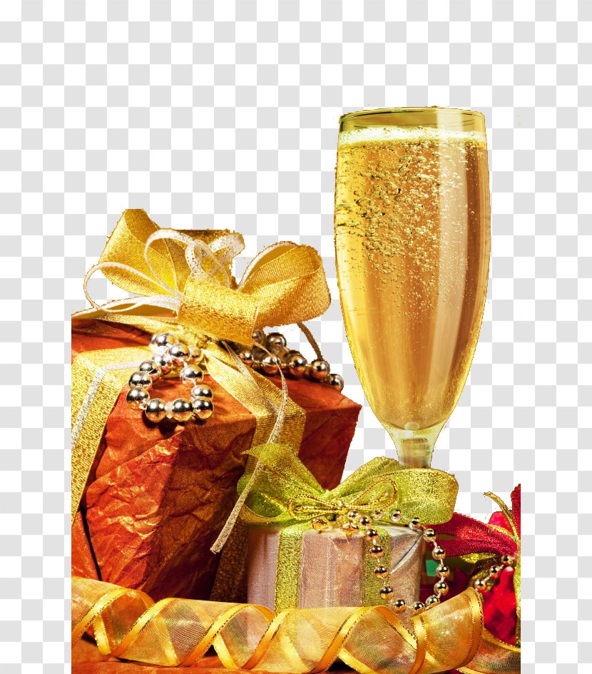 Champagne Wine Escola De Conduxe7xe3o Via Verde Christmas Gift - Gifts And Transparent PNG