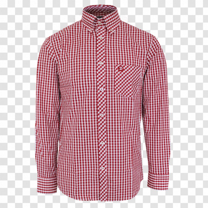 Dress Shirt Check Tartan Neckline Transparent PNG